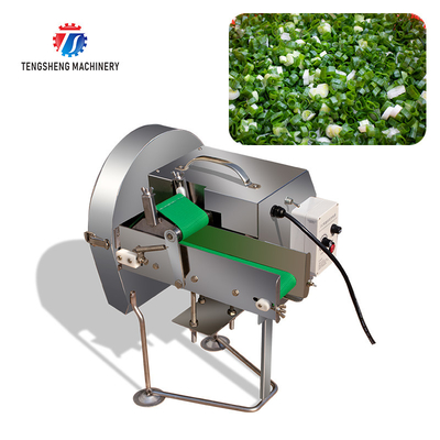 0.375KW Vegetable Processing Machine Desktop Leeks Cutter