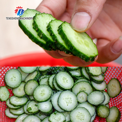 0.375KW Vegetable Processing Machine Desktop Leeks Cutter