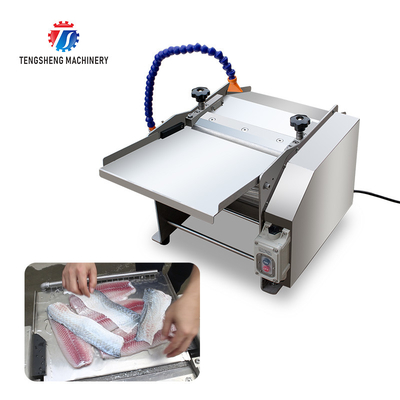 50PCS/Min Desktop Fish Processing Machine Grass Carp Peeler