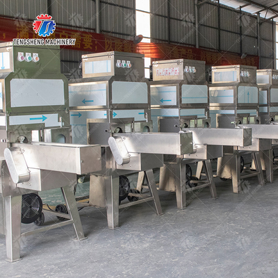 Sweet Glutinous Commercial Corn Peeling Machine 500Kg / Hour Automatic