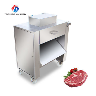 380V 2.2KW Canteen fresh meat slicing machine chicken neck duck neck slicing machine meat slicing machine