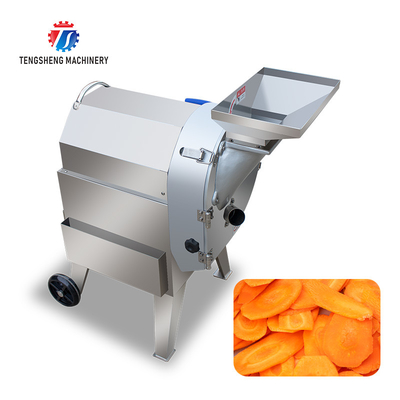 Stainless Steel Potato Vegetable Dicer Machine Rotating Bezel Nonexpendable