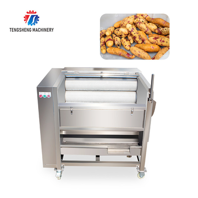 Large Medium And Small Brush potato Cleaning Machine Stainless Steel