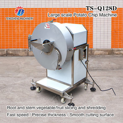 Large scale Potato Chip Machine Apple Banana Potato Carrot Taro Potatoes and round tuber crops Carrots and longitudinal root vegetables Onions Cutting French fries Potato chips flake Hash brown
