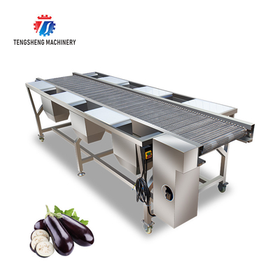 Spot vegetable sorting equipment commercial vegetable and fruit sorting table food factory line selection table